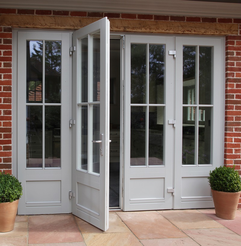 Timber French Doors with fanlights - The Wood Window Alliance